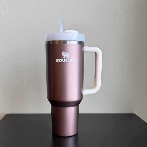 Stanley Other - Stanley Metallic Rose Gold Tumbler with Handle 40oz